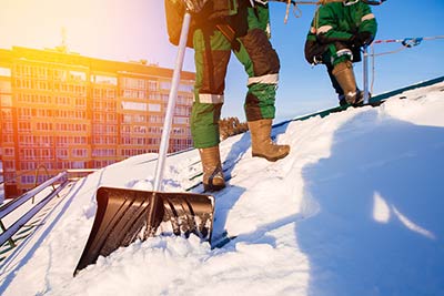 déneigement de toiture La Prairie