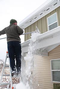 déneigement de toiture Saint-Édouard