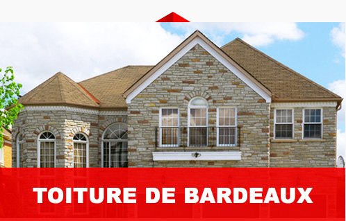 toiture de bardeaux d'asphalte